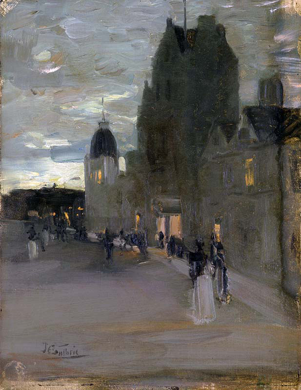 Street in Oban-Night